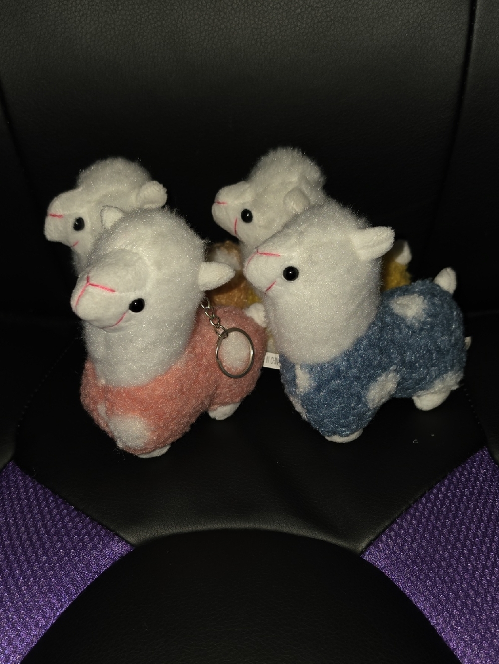 Winners Choice Llama Keychain